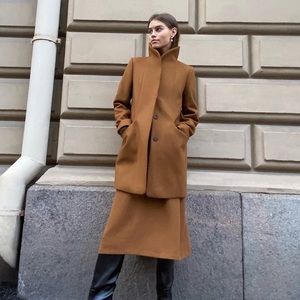 Aritzia Wilfred Cocoon Coat